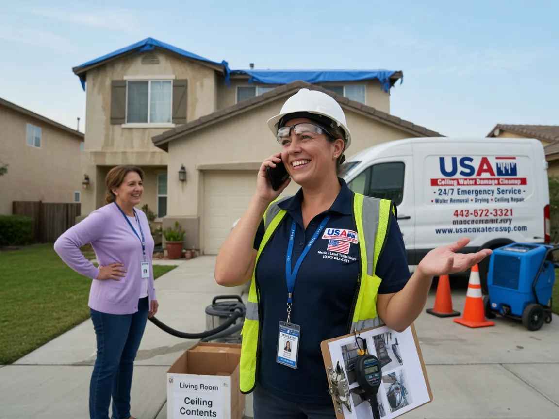 Ceiling Water Damage Restoration Emblem, WY FAQs